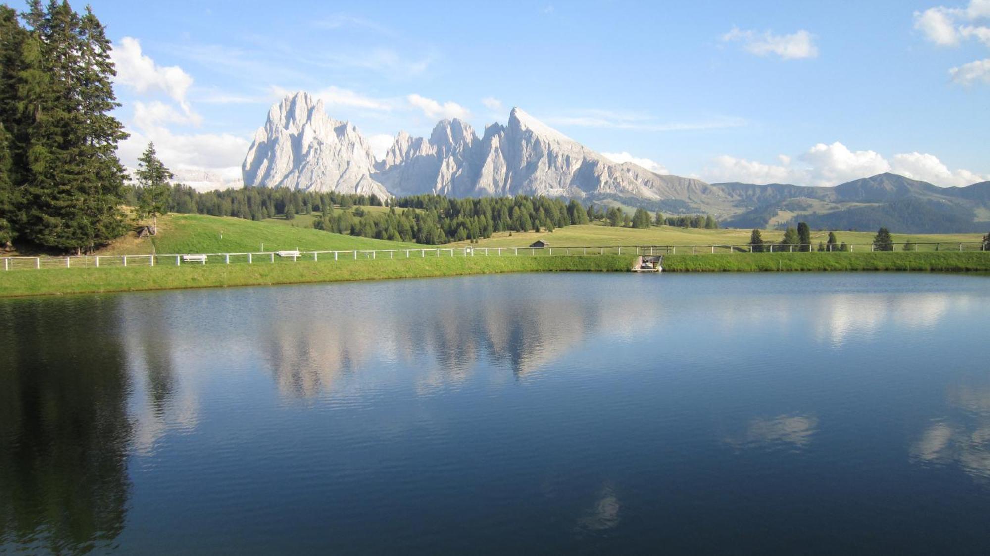 Sporthotel Sonne Alpe Di Siusi Bagian luar foto